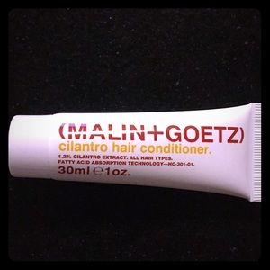 Malin+Goetz cilantro hair conditioner 30ml/ 1oz